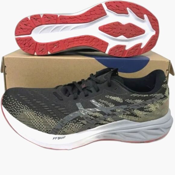 Dynablast 3 Sneakers Size: 11 1/2 . Color Core Black/Golden Yellow/Onyx . Asics